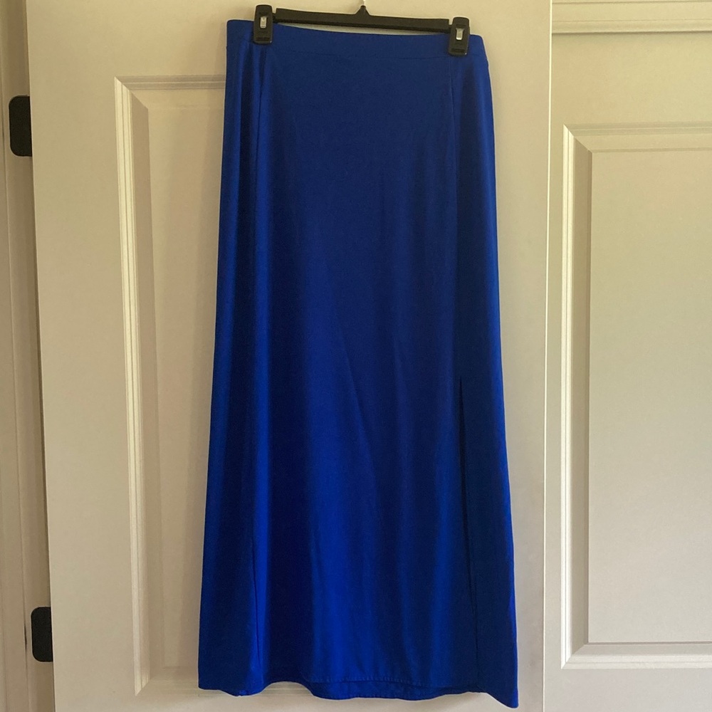 The Limited Maxi Skirt, Blue, Sz M.